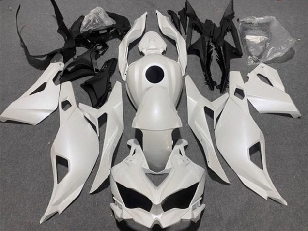 Carénages Moto Kawasaki ZX25R ZX-25R 2019-2025 - Blanc Perle