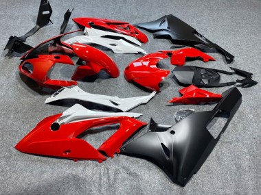 Carénages Moto BMW S1000RR 2009-2014 - Rouge Blanc Noir Mat