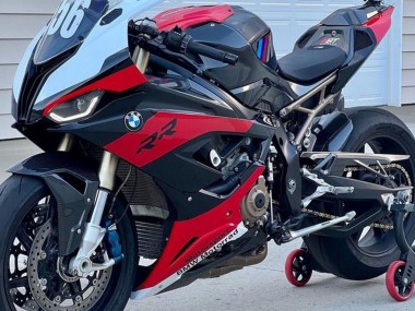 Carénages Moto BMW S1000RR 2019-2022 - Rouge Noir Blanc
