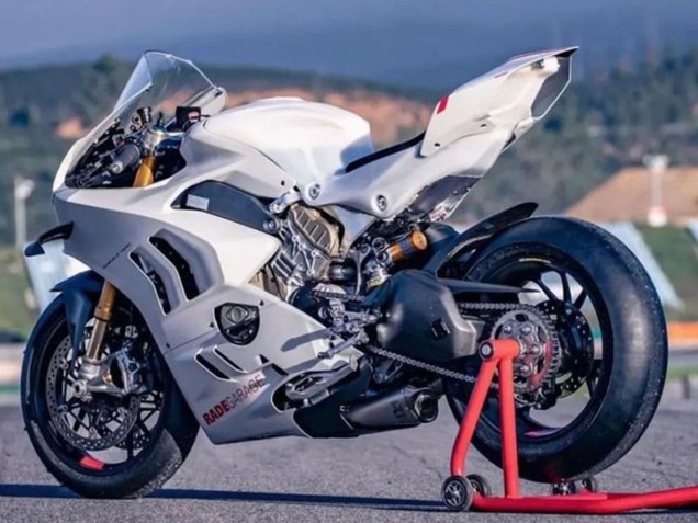 Carénages Moto Ducati Panigale V4 V4S 2022-2024 - Blanc