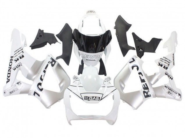 Carénages Moto Honda CBR900RR 929 2000-2001 - Blanc Argent Repsol