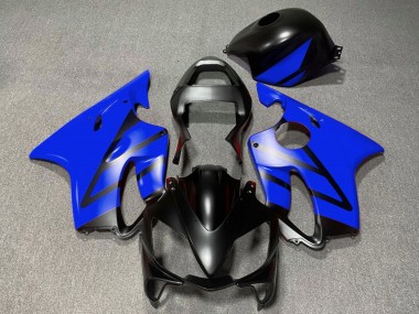 Carénages Moto Honda CBR600 F4i 2001-2003 - Bleu Noir Mat
