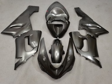 Carénages Moto Kawasaki ZX6R 2005-2006 - Argent Liquide