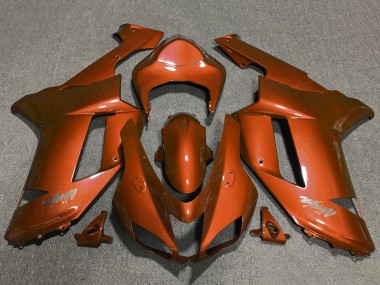 Carénages Moto Kawasaki ZX6R 2007-2008 - Orange