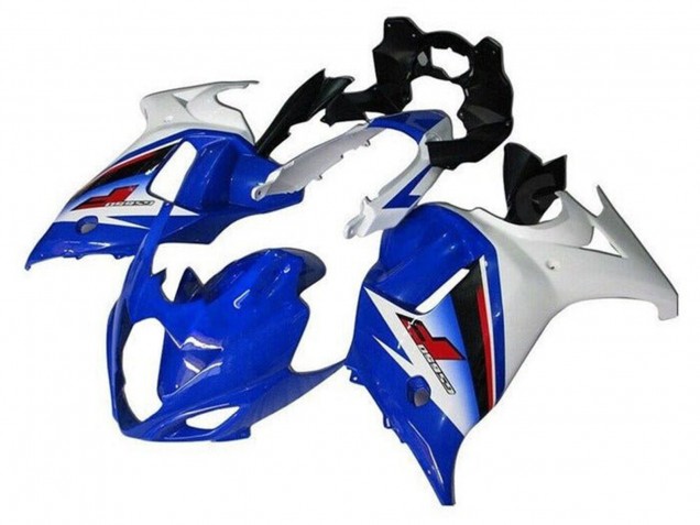Carénages Moto Suzuki GSX650F 2008-2013 - Blanc Bleu Rouge