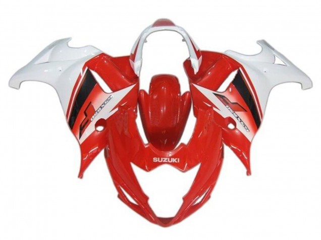 Carénages Moto Suzuki GSX650F 2008-2013 - Rouge Blanc Noir