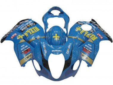 Carénages Moto Suzuki GSXR1000 1996-2007 - Bleu Or Noir Rizla