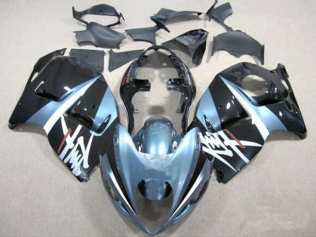 Carénages Moto Suzuki GSXR1000 1996-2007 - Bleu Clair Bleu Foncé Blanc Noir
