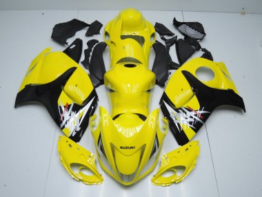 Carénages Moto Suzuki GSXR 1300 Hayabusa 2008-2020 - Jaune Noir Argent Blanc Rouge