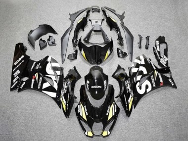 Carénages Moto Suzuki GSXR1000 2017-2024 - Noir Blanc Jaune