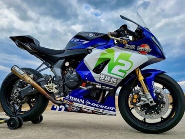 Carénages Moto Yamaha YZF R7 2021-2024 - Bleu N2
