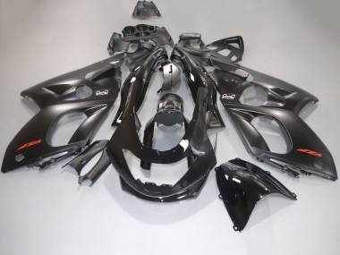 Carénages Moto Yamaha YZF600R Thundercat 1996-2007 - Noir Mat Noir Brillant Rouge