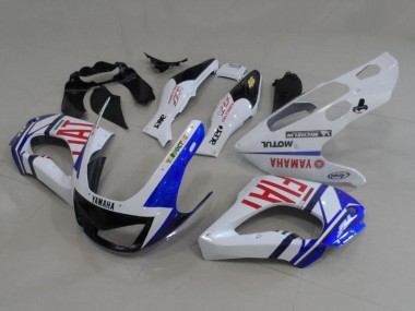 Carénages Moto Yamaha YZF 1000R Thundecourses 1997-2007 - Blanc Bleu Rouge Fiat