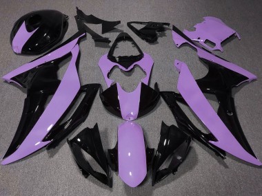 Carénage Moto Yamaha YZF R6 2008-2016 - Violet Noir Brillant