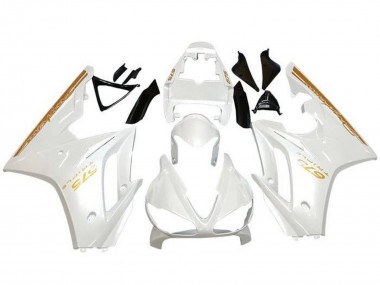 Carénages Moto Triumph Daytona 675 Triple 2009-2012 - Blanc Or