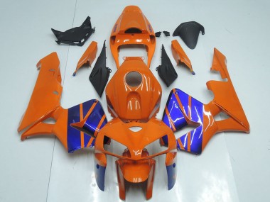 Carénages Moto Honda CBR600RR 2005-2006 - Orange Bleu