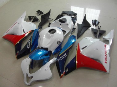 Carénage Moto Honda CBR600RR 2009-2012 - Blanc Bleu Rouge Noir Brillant