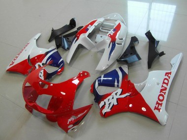 Carénages Moto Honda CBR900RR 893 1996-1997 - Blanc Rouge Bleu