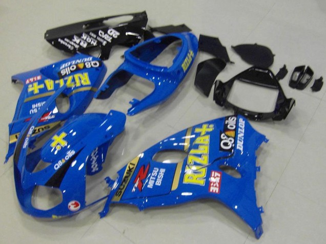 Carénages Moto Suzuki TL1000R 1998-2003 - Bleu Jaune Noir Rizla Dunlop