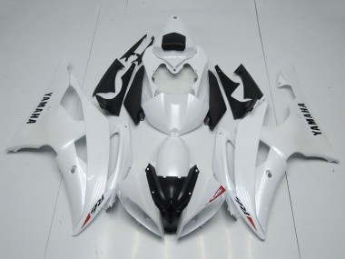 Carénages Moto Yamaha YZF R6 2008-2016 - Blanc Brillant