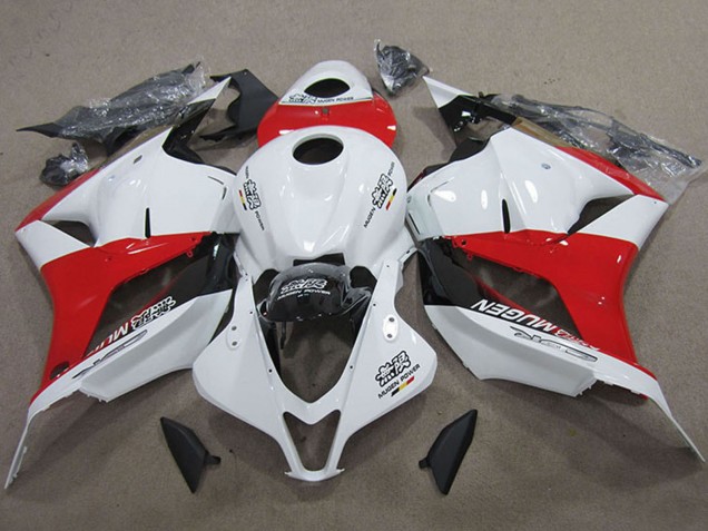 Kits Carénages Moto Honda CBR600RR 2009-2012 - Blanc Rouge Noir Brillant