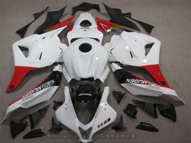 Carénages Moto Honda CBR600RR 2009-2012 - Blanc Rouge Noir Brillant Mugen