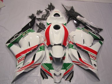 Carénage Moto Honda CBR600RR 2009-2012 - Blanc Rouge Vert Castrol