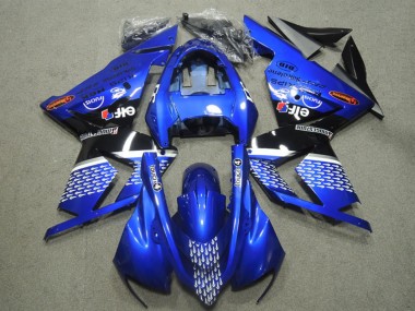 Carénages Moto Kawasaki ZX10R 2004-2005 - Bleu Touch4