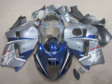 Carénages Moto Suzuki GSXR 1300 Hayabusa 1996-2007 - Argent Bleu