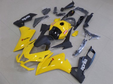 Carénage Moto Aprilia RS4 50 125 2012-2018 - Jaune Noir Mat