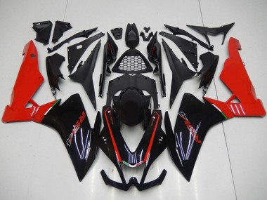 Carénages Moto Aprilia RSV4 1000 2009-2015 - Noir Rouge