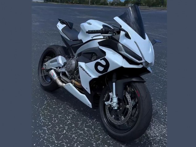 Carénages Moto Aprilia RS660 2020-2024 - Blanc