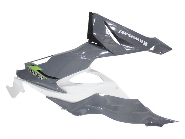 Carénages Moto Kawasaki ZX6R 2019-2022 - Blanc Gris Vert