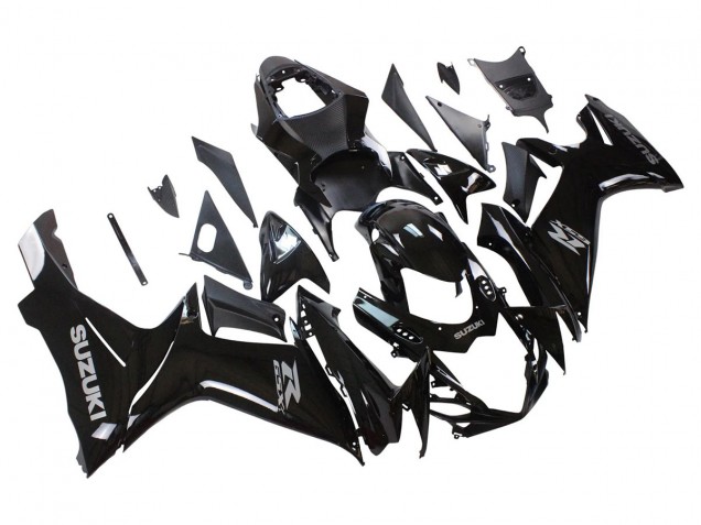 Carénages Moto Suzuki GSXR 600/750 2011-2024 - Noir Brillant
