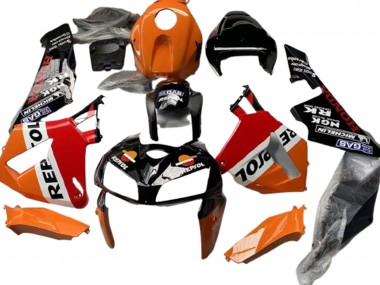 Carénages Moto Honda CBR600RR 2005-2006 - Noir Orange Blanc Rouge Repsol