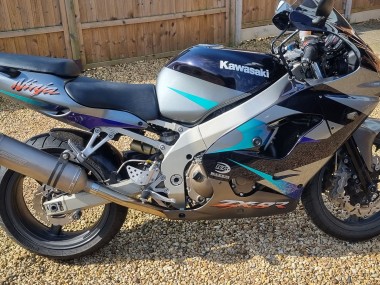 Carénages Moto Kawasaki Ninja ZX9R 2002-2003 - Bleu Argent