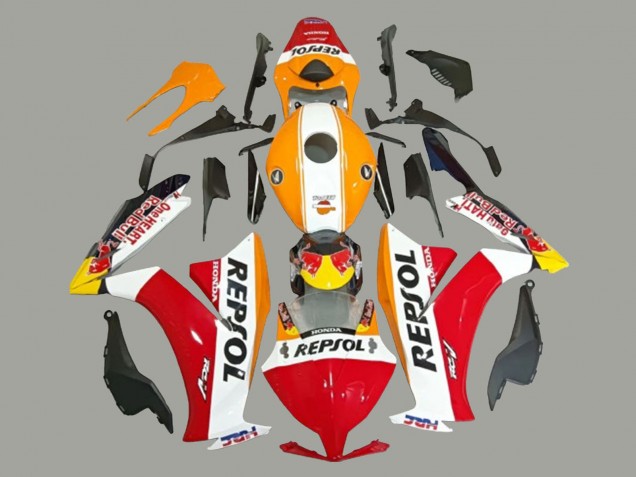 Carénages Moto Honda CBR1000RR 2012-2016 - Blanc Orange Rouge Jaune HRC Repsol