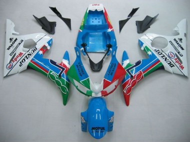 Multicolore 2003-2005 Yamaha YZF R6 Carénage Moto