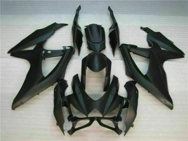 Noir 2008-2010 Suzuki GSXR 600/750 Carénages Moto