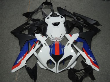 Noir Blanc Bleu Rouge 2009-2014 BMW S1000RR Carénage Moto