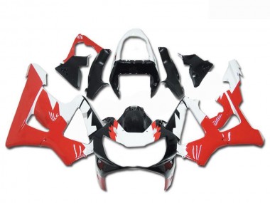 Noir Blanc Rouge 2000-2001 Honda CBR900RR 929RR Carénage Moto