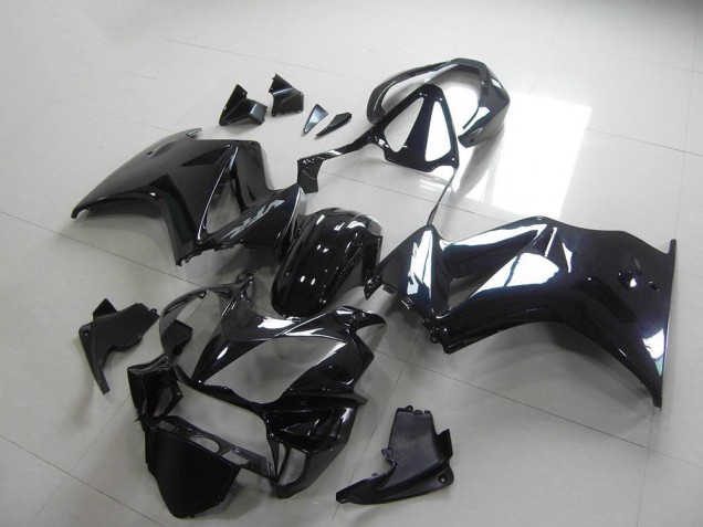 Noir Brillant 2002-2013 Honda VFR800 Carénage Moto Noir Brillant 2002-2013 Honda VFR800 Carénage Moto