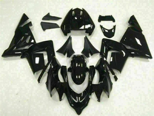 Noir Brillant 2003-2005 Kawasaki ZX10R Carénage Moto Noir Brillant 2003-2005 Kawasaki ZX10R Carénage Moto