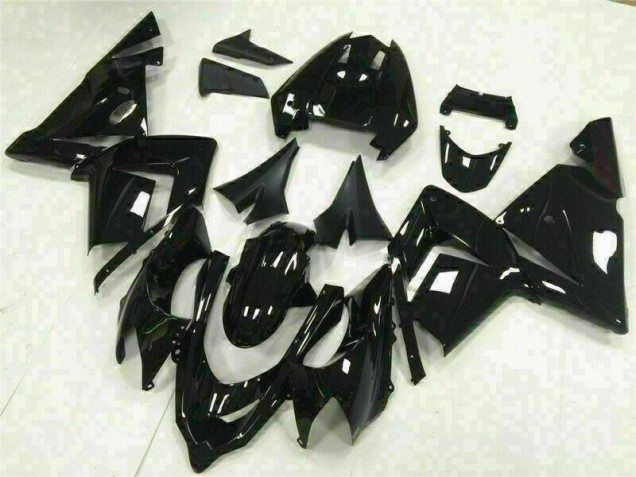 Noir Brillant 2003-2005 Kawasaki ZX10R Carénage Moto Noir Brillant 2003-2005 Kawasaki ZX10R Carénage Moto