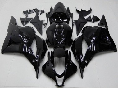 Noir Brillant 2009-2012 Honda CBR600RR Carénage Moto