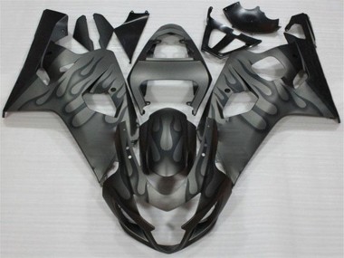Noir Gris 2004-2005 Suzuki GSXR 600/750 Carénage Moto