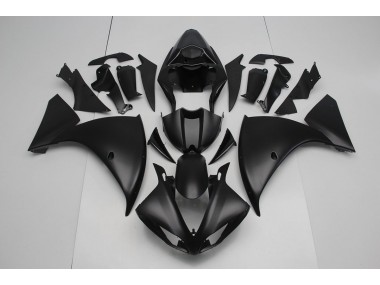 Noir Mat 2009-2011 Yamaha YZF R1 Carénage Moto