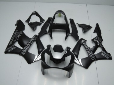 Noir Mat Argent 2000-2001 Honda CBR900RR 929 Carénage Moto
