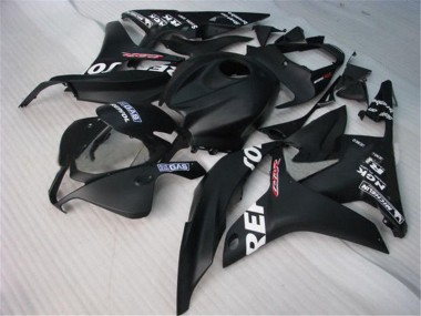 Noir Repsol 2007-2008 Honda CBR600RR Carénage Moto