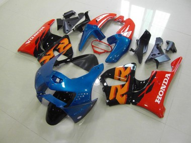 Noir Rouge 1998-1999 Honda CBR900RR 919 Carénage Moto